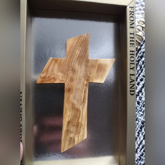 3 /$25 ✨ Genuine Olivewood Cross ✨ certified - Picture 2 of 5